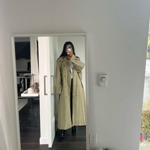 Oversized Great Quality Trench Coat - Never Worn